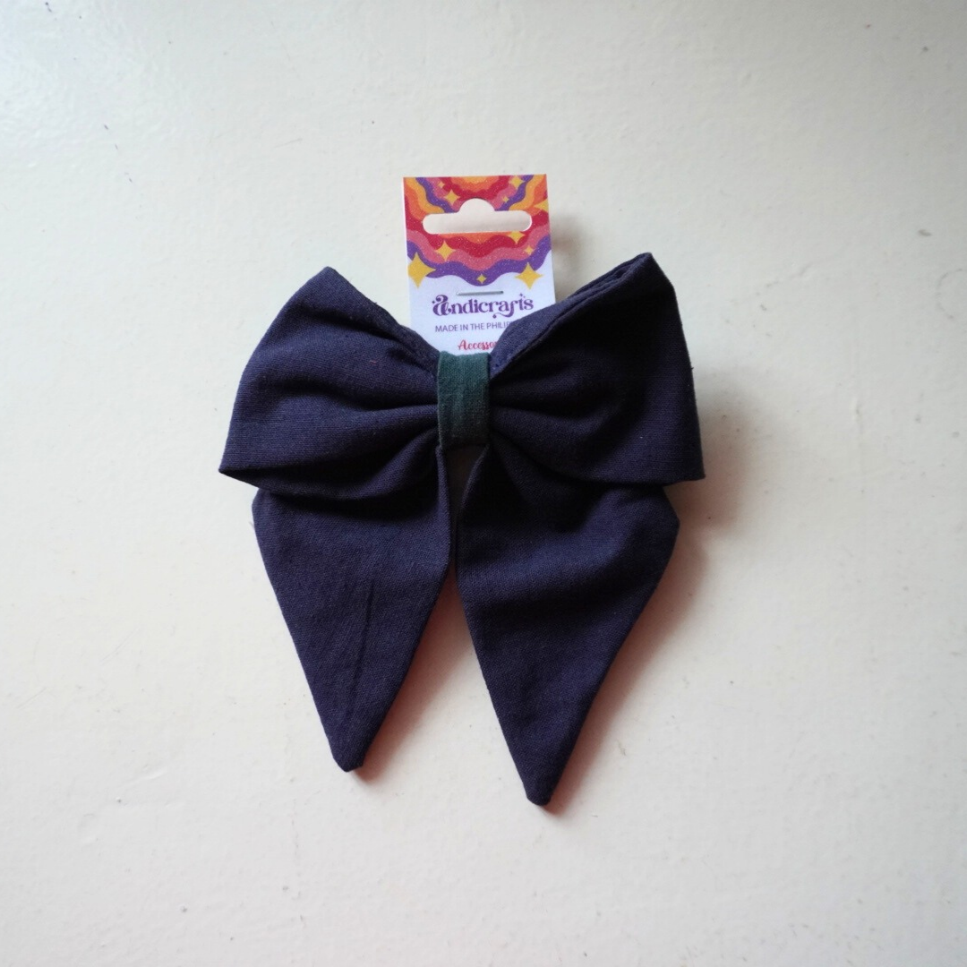 AndiCrafts Accessories | Moon Edition — Hair Bow Clip Barrette S