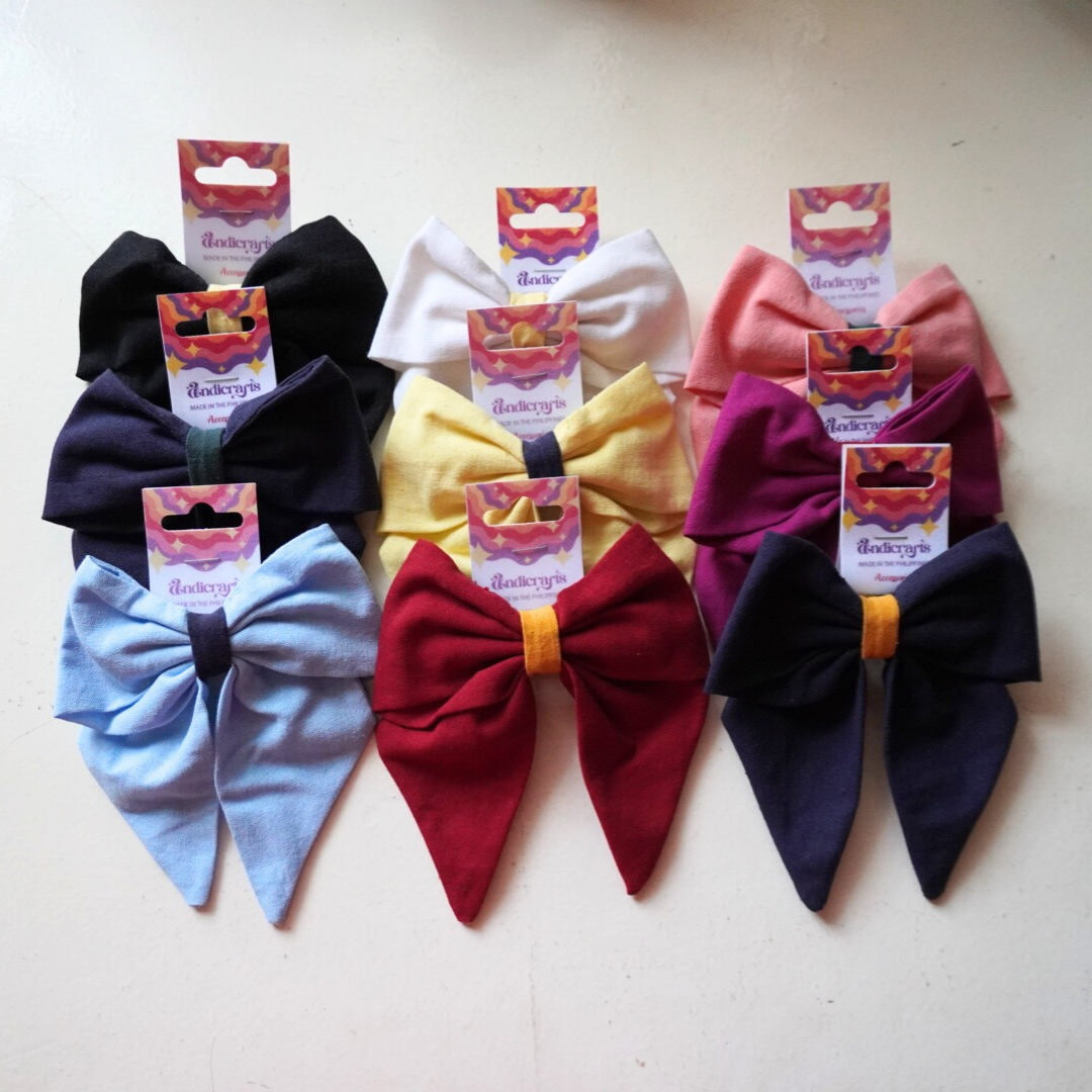 AndiCrafts Accessories | Moon Edition — Hair Bow Clip Barrette S