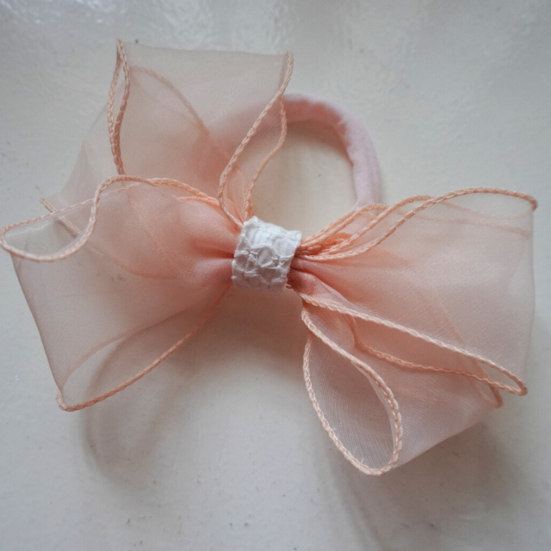 AndiCrafts Accessories | Organza Ribbon Baby Headband