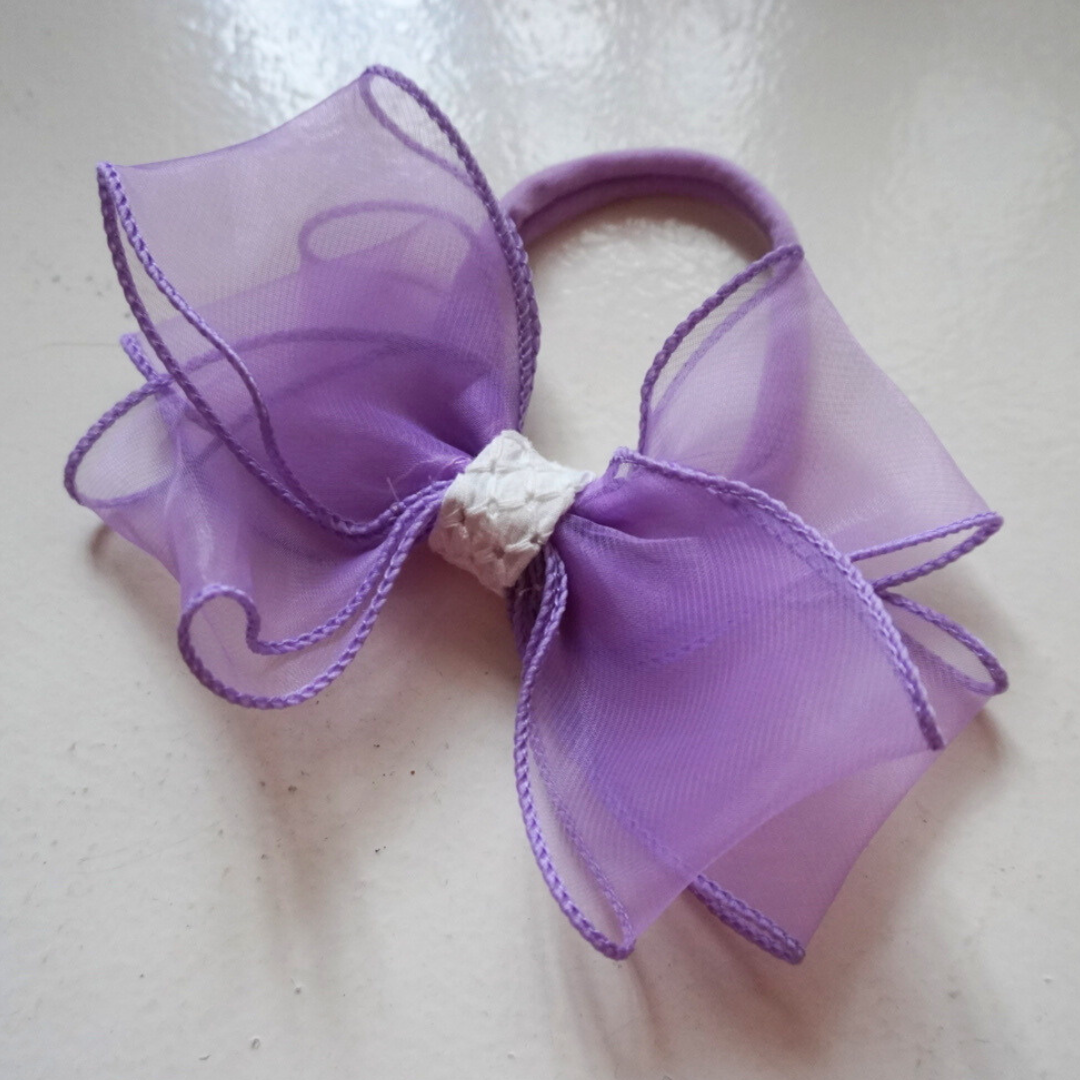AndiCrafts Accessories | Organza Ribbon Baby Headband