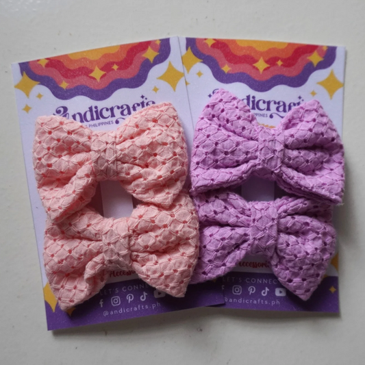 AndiCrafts Accessories | Hair Bow Mini Duo