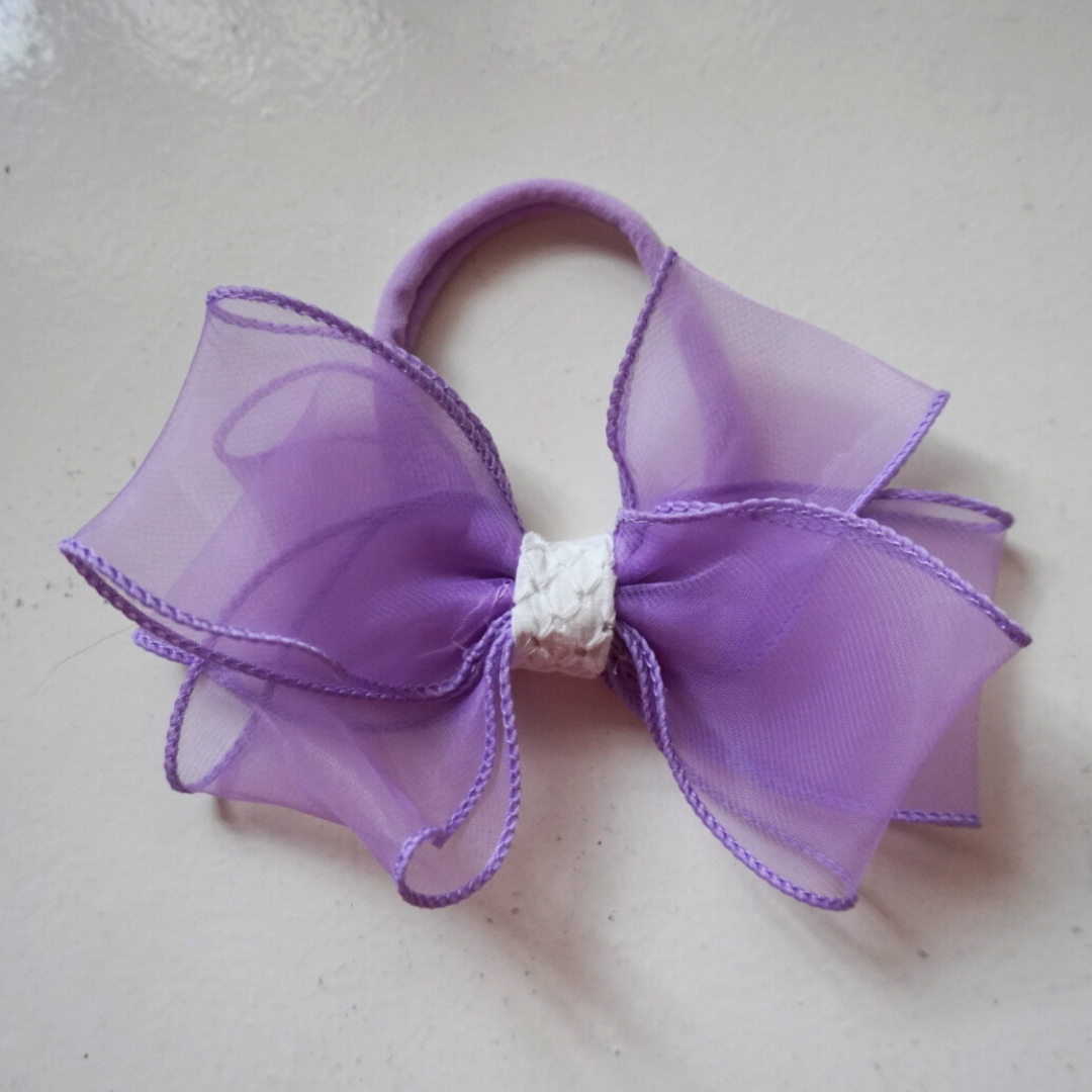 AndiCrafts Accessories | Organza Ribbon Baby Headband